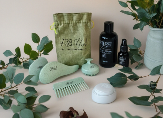 Kit de brosses Capillaires 4 en 1 (Vert)