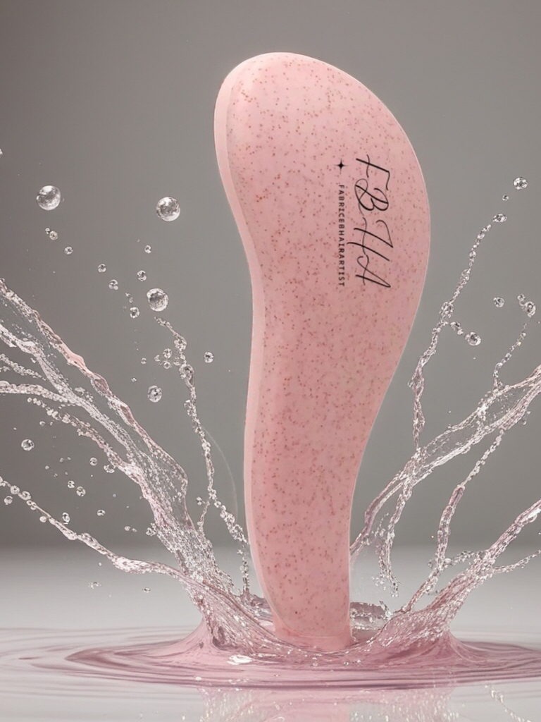 Kit de brosses Capillaires 4 en 1 (Rose)