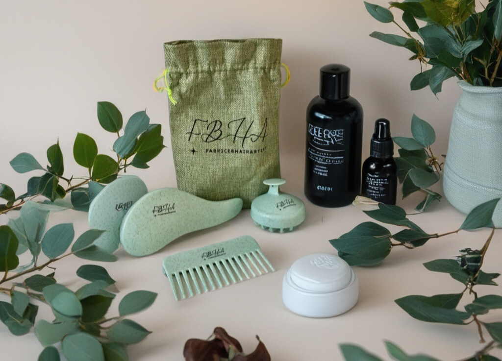 Kit de brosses Capillaires 4 en 1 (Vert)