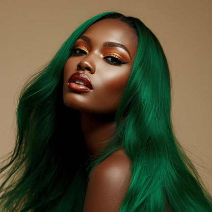 Kit de brosses Capillaires 4 en 1 (Vert)